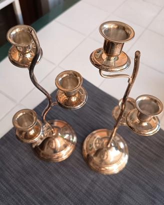 Coppia di candelabri 