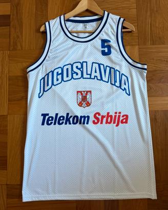Canotta basket Danilovic Jugoslavia Virtus Bologna