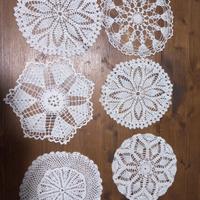 #Set di 6 centrini  dondi#