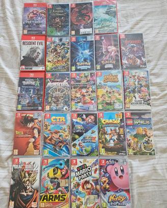 Giochi nintendo switch (anche singolarmente)