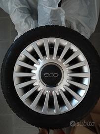 pneumatici con cerchione Fiat 500