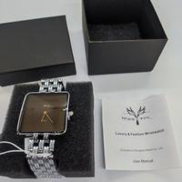 Orologio moderno Miss Fox Uomo Minimalista Nero