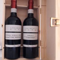 Bottiglie di Refosco + Cabernet