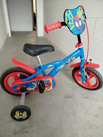 bicicletta Spidey bimbo 12 pollici 
