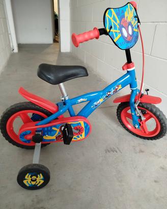 bicicletta Spidey bimbo 12 pollici 