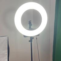 Ringlight geekoto da 48w e 18 pollici