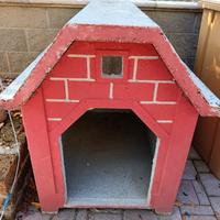 Cuccia cane in cemento per esterno