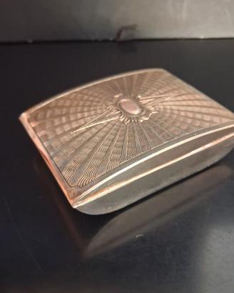 Porta tabacco o portasigarette Stile  Deco  da tav