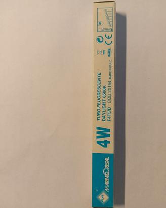 tubo fluorescente marina cristal 4w F4 T5/D 6500K