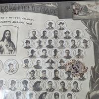 ww2 quadro foto combattenti Arsiè post ww1
