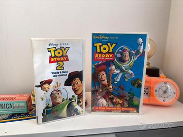 VHS TOY STORY 1 e 2 PREZI IN DESCRIZIONE