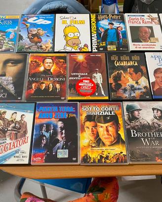 DVD Film vari vendibili separatamente.