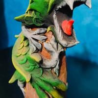 Drago di legno orientale