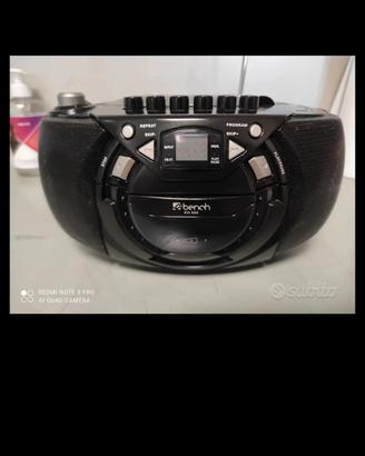 Radio portatile CD/ Cassette 