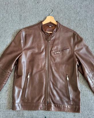 Giacca vera pelle Bata Made in Italy