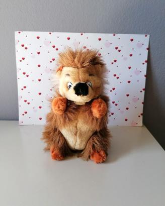 Peluche riccio vintage pupazzo 20 cm