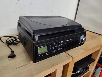 Doctor Sound Easy GDR 336 Giradischi Cassette USB