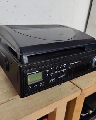 Doctor Sound Easy GDR 336 Giradischi Cassette USB