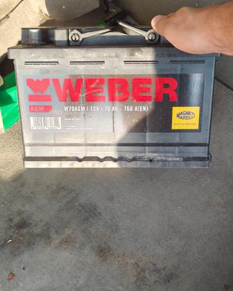 batteria auto 70 AH start /stop 