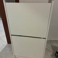 Scarpiera ikea bianca nuova