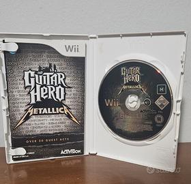 guitar hero metallica wii gioco