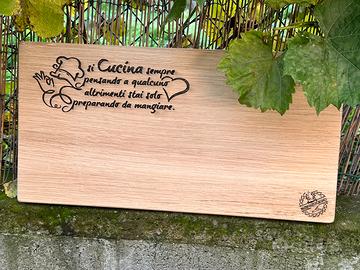 Tagliere in ROVERE