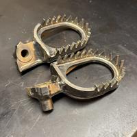 pedane titanio yamaha yz/yzf