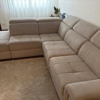 Divano angolare beige 280x240