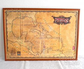 Sid Meier's Pirates Mappa Incorniciata