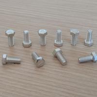 10 Viti testa esagonale alluminio 7075 M5x12