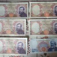 Banconote lire 10000 1000