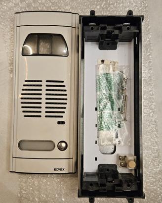 ELVOX PLACCA TARGA CITOFONO AUDIO/VIDEO A 1 PULS.