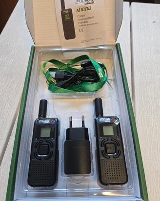 Coppia di ricetrasmettitori Polmar PMR 446 