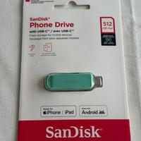 Sandisk Chiavetta USB-C 512 GB NUOVA