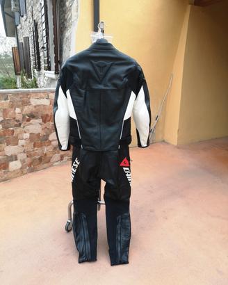 tuta moto 48 dainese divisibile in pelle