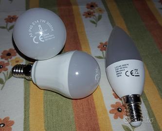 2 lampadine a led A5 P45 E14 7W 3000K