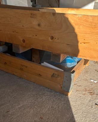 Casse legno pallett per lastre grandi dimensioni