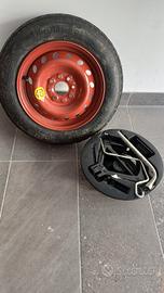 Ruotino di scorta Pirelli (misura 135/80 B 13) kit