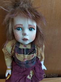 Bambola in porcellana bisquit 