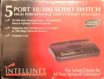 Switch 5 porte 10/100