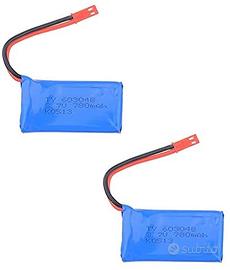 2 Batterie LiPo 3.7V 780mAh per WLtoys V636, V686