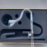 Tubo uscita  in vetro per filtro pompa acquario