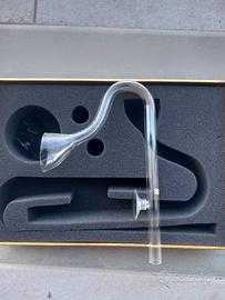 Tubo uscita  in vetro per filtro pompa acquario