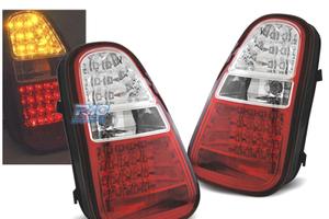 FANALI MINI COOPER R50 R52 R53 04-06 LED ROSSO CHI