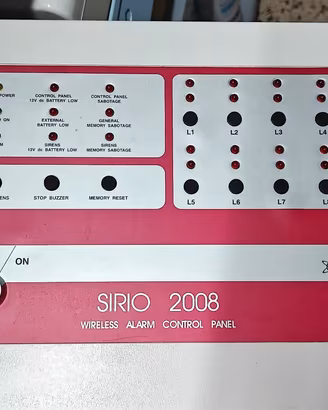 Centrale antifurto Albano Elettronica Siro 2008