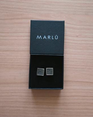 Gemelli acciaio Marlù neri