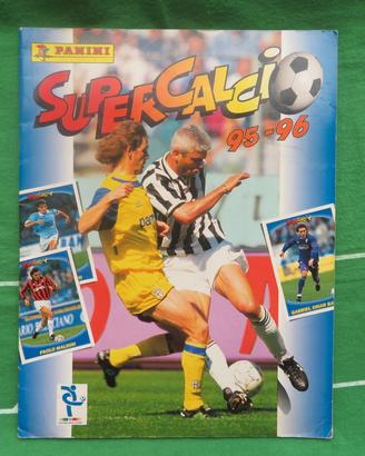 Album Supercalcio 1995 1996 Ed. Panini