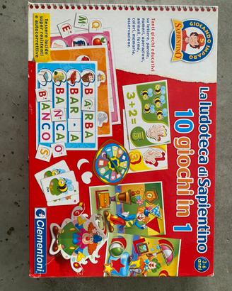 Sapientino Clementoni - La Ludoteca 10 giochi in 1
