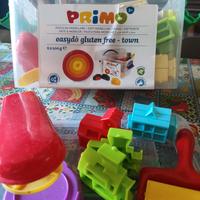 Primo set pasta da modellare x costruire città 