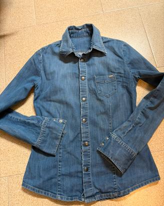Camicia denim elasticizzata JQ